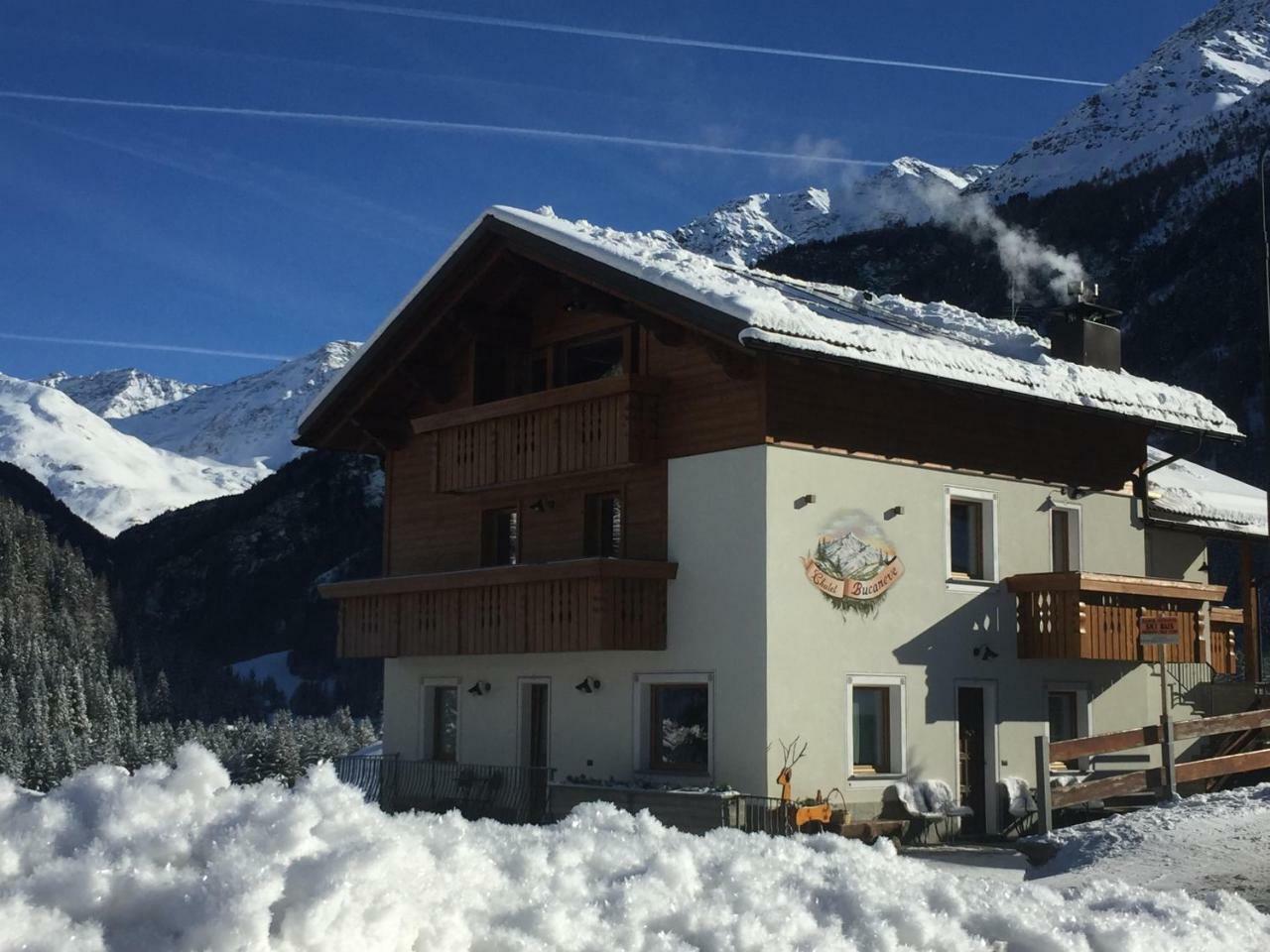 Chalet Bucaneve Санта-Катерина-ди-Вальфурва Экстерьер фото